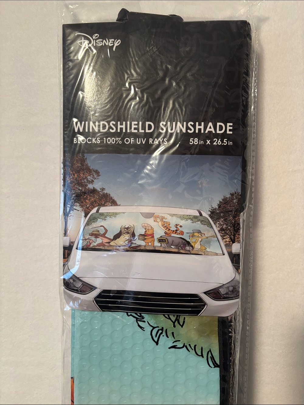 Winnie the Pooh Windshield Sunshade - Picture 3 of 4
